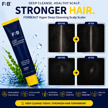 Hyper Deep Cleansing Scalp Scaler – Deep Cleanse. Healthy Scalp. Stronger Hair – Micro-Bubble Technology Removes Dirt & Dead Skin – Anti-Hair Loss, Dandruff Control, Sebum Balance