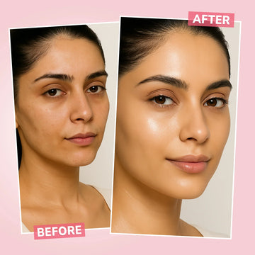Flicka 3-in-1 Silk Touch Primer For Flawless makeup base – Hydrate, Blur pores & Perfect glowy base
