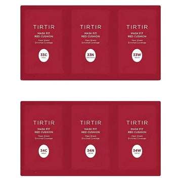 TIRTIR Mask Fit Red Cushion Foundation Trial Kit Medium (33C-34W)
